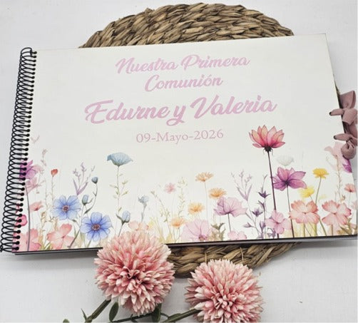 Libro de firmas Flores
