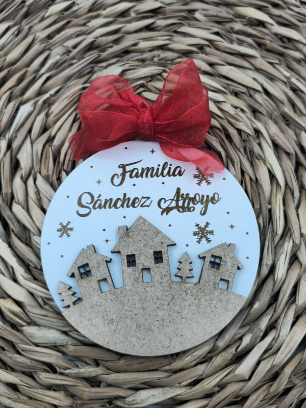 Adorno Navidad Familia