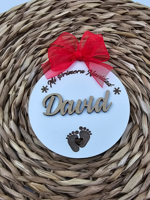 Mi Primera navidad pies