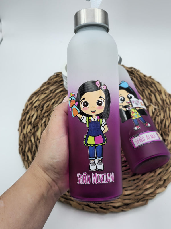Botella cristal