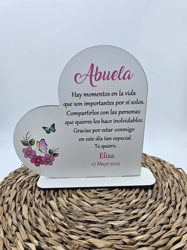 Corazón madera