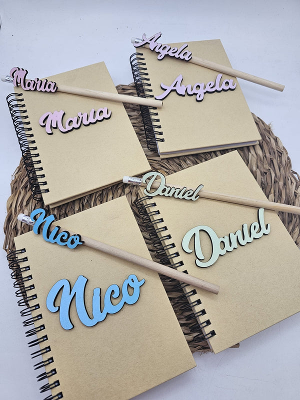 Pack libreta + lapiz