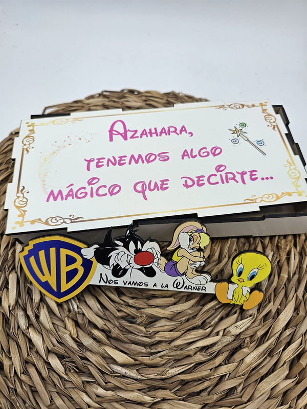 Caja llave Warner