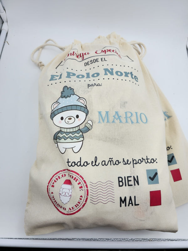 Saco Polo norte 30x45cm