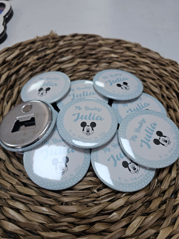 Chapas abridor mickey